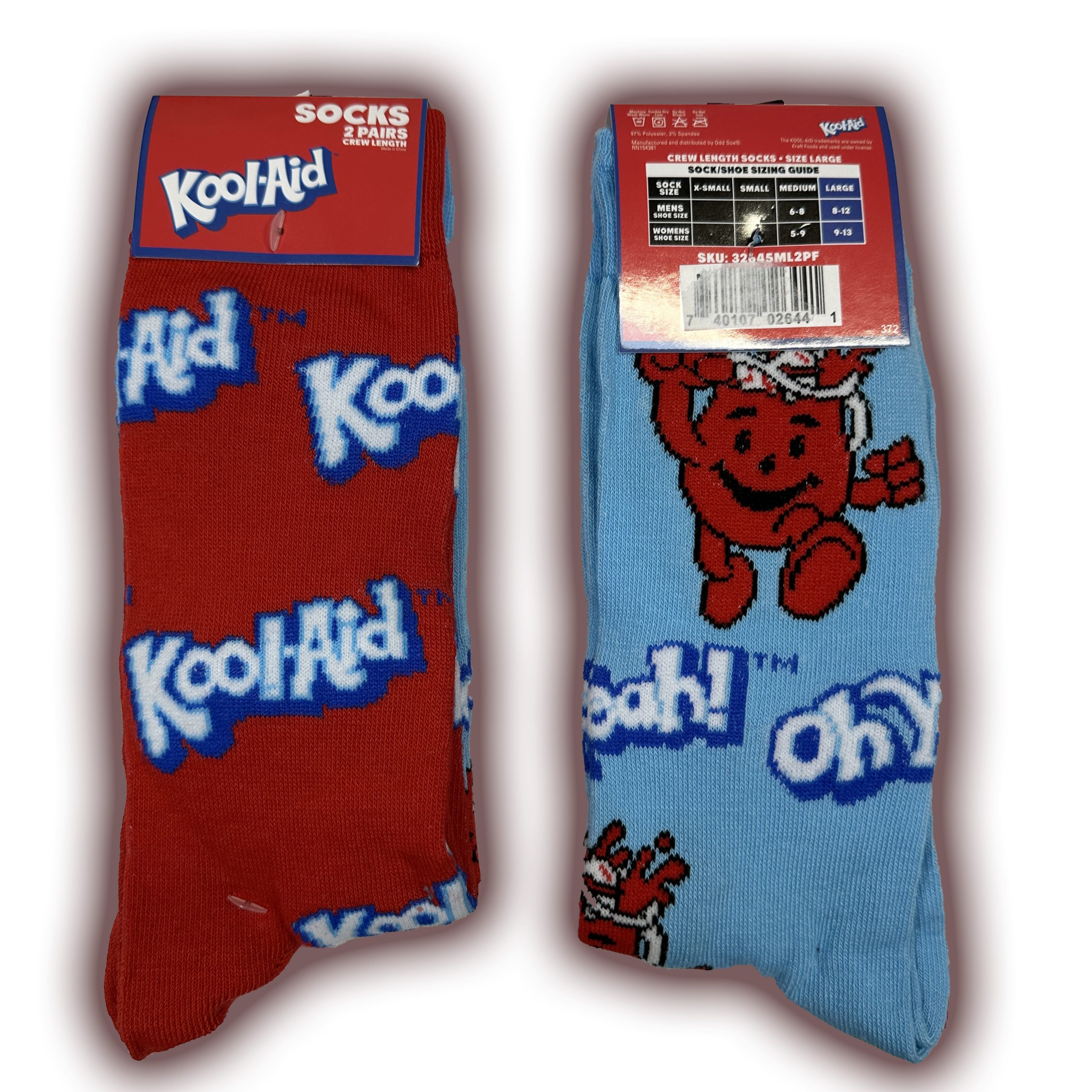 Kool-Aid Socks – 2 Pairs – MostlySocks.com